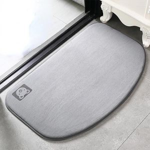 Badmatten badkamer vloer mat deur absorberend voet toilet niet-slip tapijtinvoer tapijt tapijt