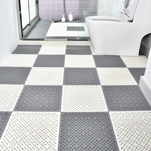 Badmatten Badkamer volledig bedekt met waterdichte en antislipmat Douche Drop Foot Huishoudelijk scheidingstoilet