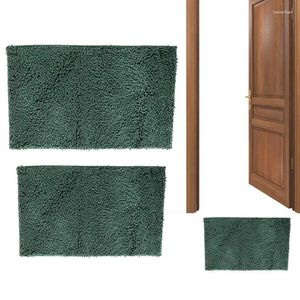 Tapis de salle de bain tapis de salle de bain Mat de sol Porte de planche Absorption de l'eau Absorbant molle Microfibre Soft Microfibre Tapis en peluche de douche