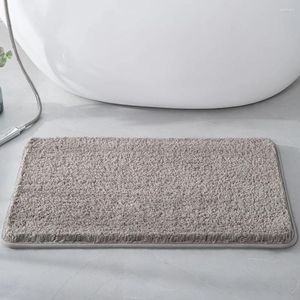 Tapis de bain tapis de baignoire tapis de sol paillasson tapis de salle de bain pour tapis à séchage rapide fibre antidérapante maison