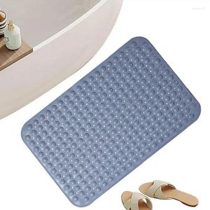 Badmatten Badmassagemat Douche Siliconen vloer Anti slip wasbaar met afvoergaten en zuigbekers voor thuis