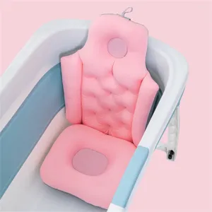Baignier de baignoire coussin de baignoire coussinet chaise confort confortable pliage antidérapant le siège de support du tapis de support Baignoire ergonomique
