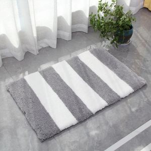 Badmatten comfortabele badkamer douchemat voor extra ontspanning gemakkelijk te installeren stijlvol tapijt zwart wit 41 cm 61 cm