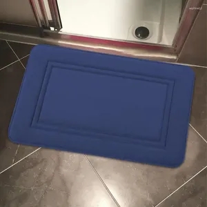 Tapis de bain de salle de bain Tapis de salle de bain non glissante absorbant Machine Machine de sol lavable Mousse à mémoire de carte de cuisine durable