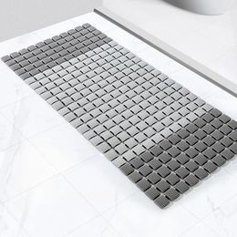Tapis de bain Tapis antidérapant créatif Douche Toilette Moderne Simple Produits de salle de bain ménagers peuvent être épissés Ventouse coupée