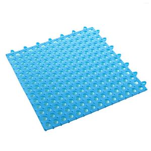 Mattes de bain CoupTable Soft PVC Tile Tile épissage épissant de la baignade de tapis d'étanché