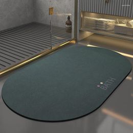 Badmatten diatomiet kussen badkamer toilet snel drogen hydrofiel kussen niet-slip mat tapijtdeur voor veiligheid