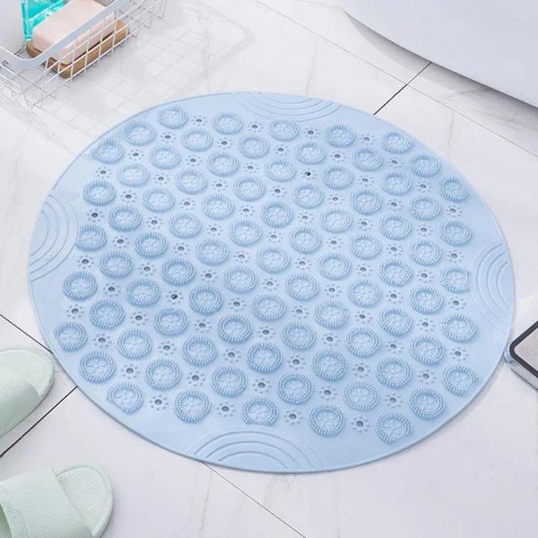 Esteras de baño duradera alfombra de baño poliéster sin deslizamiento taza de succión fuerte ducha de seguridad de alfombra antideslizante