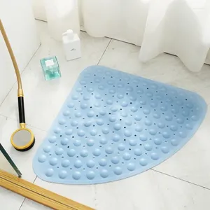 Mattes de bain Eco PVC Anti-slip Modern Match Mat de salle de bain ventilateur en forme de bricolage solide Skip Proof-Bathtub Massage Tapis