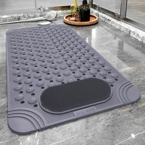 Alfombrillas de baño Matina de ducha de depurador con pumicio Pumice Frotfulador de piedra Toalla de toalla de toallas de toallas de spa Toallas soportadoras de toallas