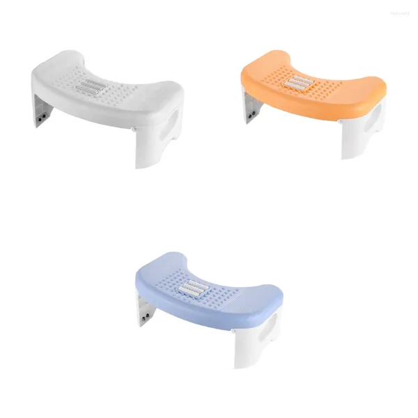 Tabouret de bain des tapis de bain avec poignées pliables - portable et pratique pour voyager des meubles intérieurs tabourets de toilettes de toilette