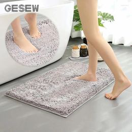 Badmatten Gesew Water Absorberende mat Non-slip badkamer tapijt veranda portier slaapkamer tapijt microfiber vloeraccessoires