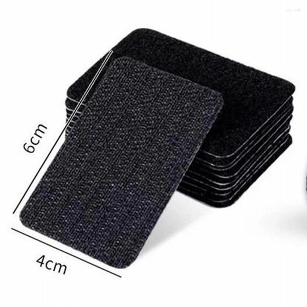 Alfombrillas de baño Pad, almohadilla antideslizante 10pcs/colocación de cinta adhesiva 4 6 cm de alfombra nylon nylon extrajudible alfombra reutilizable accesorios