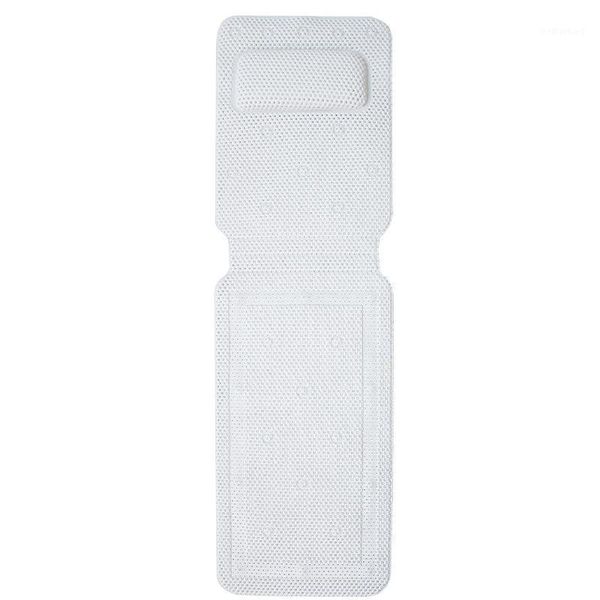 Alfombrillas de baño para el hogar, baño, almohada de cuerpo completo, alfombrilla suave para Spa, colchón antideslizante con ventosa, reposacabezas, soporte para la espalda y el cuello, alfombrilla 1