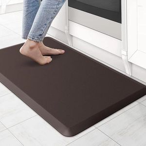 Tapis de bain tapis de sol de cuisine Anti-Fatigue épaissi bande de vente directe d'usine Amazon PVC cuir tapis de maison