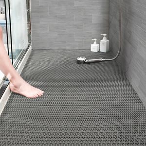 Tapis de bain Grande salle de bain tapis antidérapant salle de bain orthographe tapis de mise à la terre cuisine bain douche salle de bain toilette en plastique barrière d'eau tapis de pied 230922