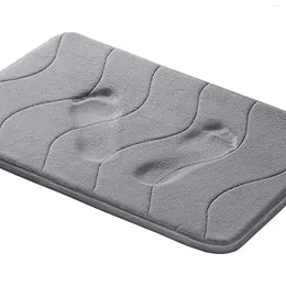 Alfombrillas de baño grandes alfombras de baño no resbalones espuma de memoria PVC PVC DOT RUG de fondo para la alfombra de clase Manetas de lanzamiento