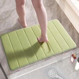 Badmatten Lellen Home Mat Superabsorberende badkamertapijten Tapijten Zacht traagschuim Vloer Slaapkamer Toilet Douchetapijt Decor