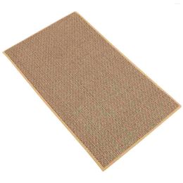 Badmatten Linnen keukenvloermat Anti-slip gewassen tapijt rubberen Backing natuurlijke twill tapijt gronddeksels Entry Deur Home Vlakvleed