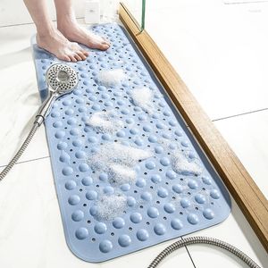 Badmatten Lange Mat Massage Voet Pad Veiligheid Antislip Badkamer Vloer Pvc Wc Tapijt Douchekleed 40x100cm