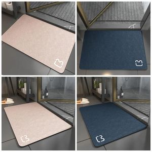 Alfombrillas de baño para baño fabricadas con tierra de diatomeas, seguras y ecológicas, de secado rápido, fáciles de limpiar