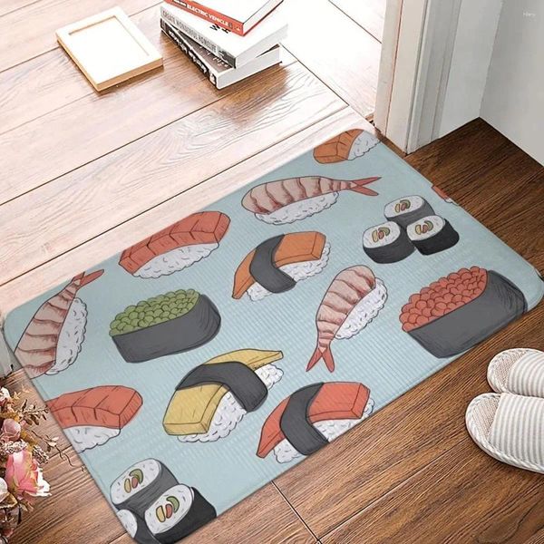 Alfombrillas de baño Mat de cocina Ducha de ducha Puerta de sushi Falá