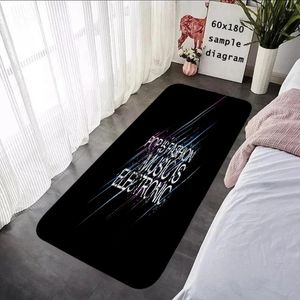 Mat de bain tapis set électronique danse musicale salle de bain tueur gadget gadget diatomite tapis pied accessoires