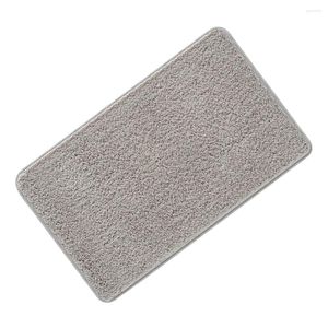 Tapis de bain tapis antidérapant en microfibre tapis de salle de bain doux porte absorbante pour