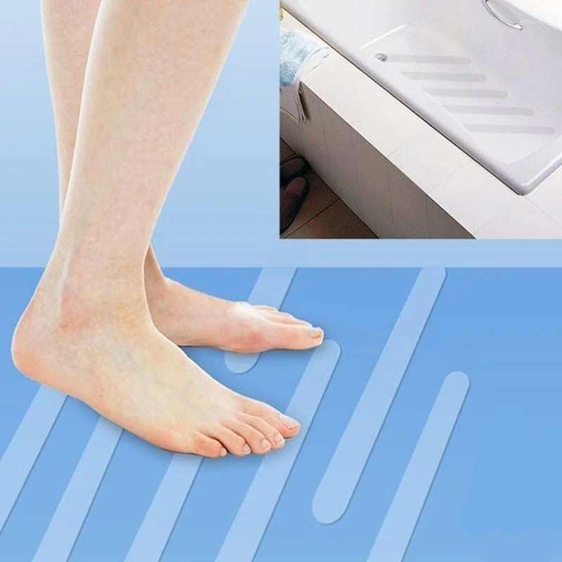 Mattes de bain Baignoire non glissée Grip Grip Sticker Shower Shower Bar Sket Safety Tape Mat 20x2cm Salle de salle de bain Escaliers imperméables
