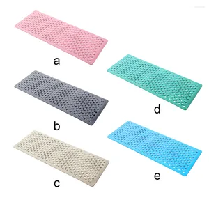 Badmatten Niet -toxische tegelvloermat - Zachte elastische textuur Stel stevig geen schade aan bakbrede toepassing gemakkelijk schoon