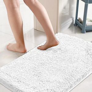 Tapis de bain Tapis absorbant Olanly Tapis de salle de bain Tapis de douche Plat à café Drainant le sol en pierre de pied doux Super rapide