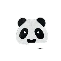 Baignoires Panda Sila Mas Pad Bains de salle de bains anti-skid Foot Wash Repouillage de la peau de douche Mat de sol en sol