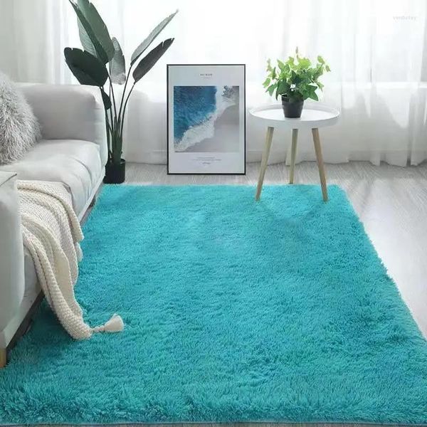 Alfombras de baño Alfombra de felpa para sala de estar, dormitorio, estilo nórdico, antideslizante, gran suelo para el hogar, absorción de agua, almohadilla para pies para baño