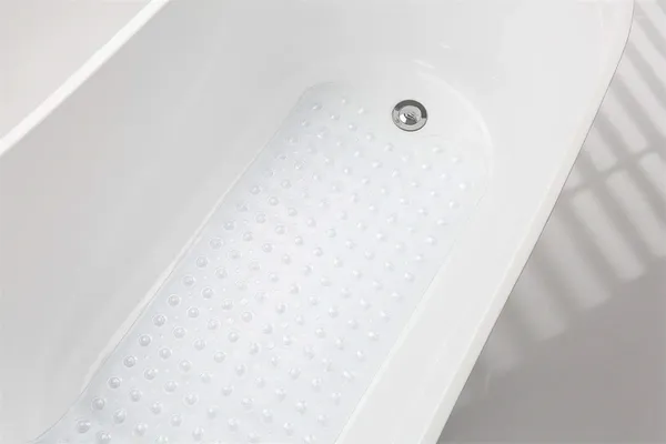 Mattes de bain PVC Toilette étendue Mat de ventou à glissade