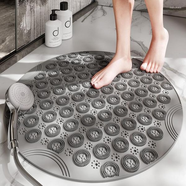 Alfombrillas de baño PVC Baño redondo Mat