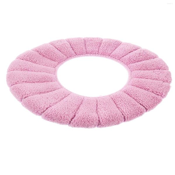 Tapis de bain tampon de toilette réutilisable coussin lavable couvercle de couvercle de couvercle souple plus épais domestique