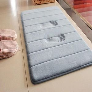 Tapis de bain tapis absorbant Mémoire de tapis mousse en talem