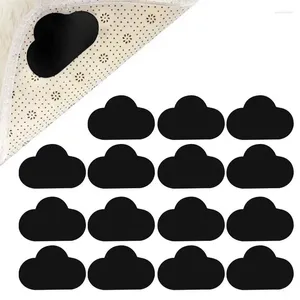 Badmatten Tapijtgrijper dubbelzijdige wolkenvorm tapijt patch vaste stickers anti krultape hoekzijde voor hardhouten vloer