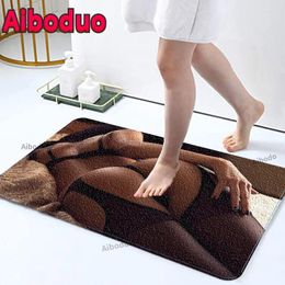 Baignoire tapis de fille de bain sexy