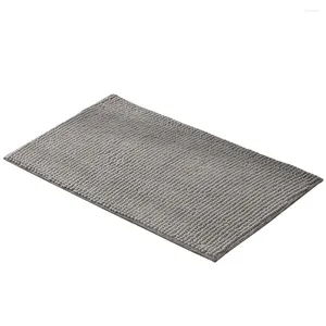 Badmatten kortharige Chenille Non Skid Rugs Decoratieve mat Non-slip badkamer Kleine waterabsorberende douche