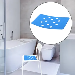 Mattes de bain pour chaise de douche Mat de siège d'ajustement de dérapage imperméable collable pour