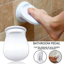 Mattes de bain Douche Foot-Rest-Rest-Rest Aspiring tasse de pédale non glissée Pédale de jambe de pied Restelle murale