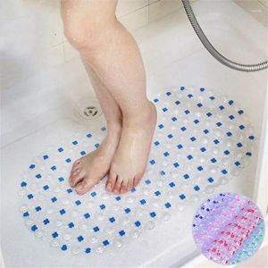 Tapis de bain douche rectangulaire baignoire doux antidérapant tapis grande taille Massage ventouse salle de bain