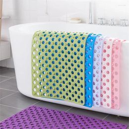 Badmatten eenvoudige vaste kleur huis doucheruimte niet-slip vloermat poreuze hydrofobe badkamerkussen verdikte voetmassage