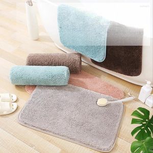 Tapis de bain massif de salle de bain blanc tapis de tapis