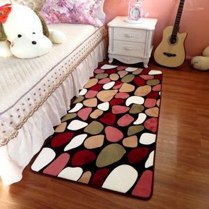 Badmatten stenen patroon groot bedmat multi-kleuren tapijt voor slaapkamer badkamer anti-slip vloer toilet alfombra decor tapijt