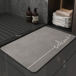 Alfombrillas de baño Alfombrilla de baño superabsorbente Ducha de baño de secado rápido Alfombrillas de barro de diatomeas antideslizantes Alfombrillas de puerta de entrada de cocina Alfombrilla de baño 230530