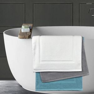 Badmatten Dikke badkamer vloer handdoek handdoek Anti-slipmat katoen sterke waterabsorptie douche tapijten voor bad el groot