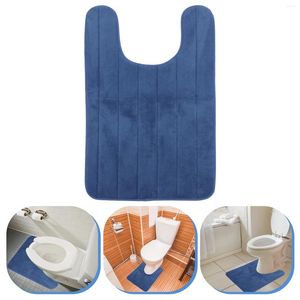 Mattes de bain Coussin de siège de toilette en forme de U