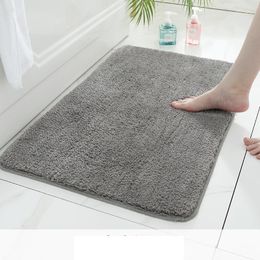 Badmatten Water Absorptie Tapijt Badkamer Tapijten Zachte Effen Cake Fluwelen Mat Thuis Keuken Vloer Antislip Toilet Deurmat